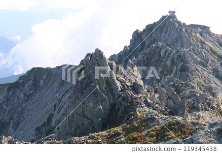 Mount Oyama 2 of the Tateyama mountain range Mount Oyama 2 of the Tateyama mountain range 119345438