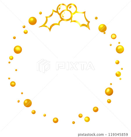 Golden wreath Golden wreath 119345859