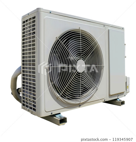 Highresolution image of a standalone air conditioning unit with a transparent background Highresolution image of a standalone air conditioning unit with a transparent background 119345907