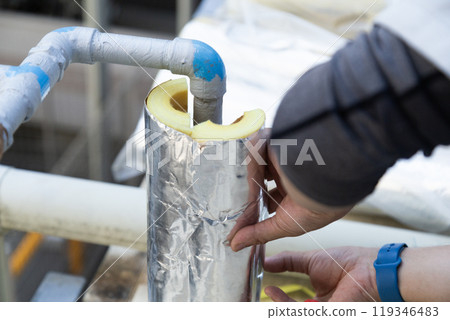 Thermal insulation work 119346483