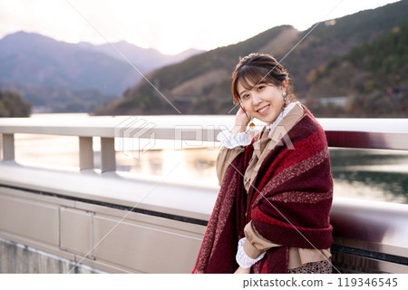 Beautiful Japanese women 119346545