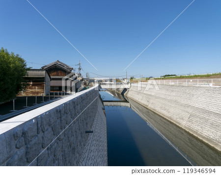 River under repair 119346594