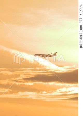 Takeoff and landing of an airliner Takeoff and landing of an airliner 119346820