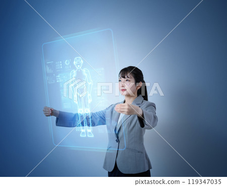 全息圖和女商人 119347035