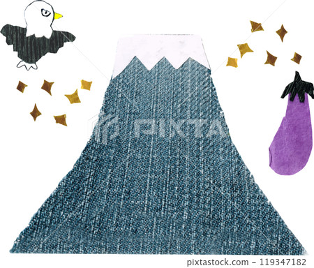 First Dream of the New Year: Fuji, a Hawk, and an Eggplant First Dream of the New Year: Fuji, a Hawk, and an Eggplant 119347182