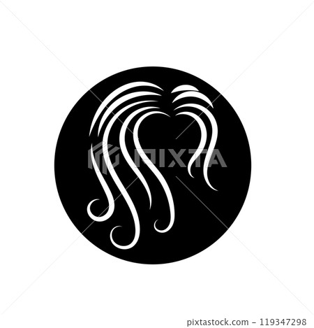 Hair Logo Vector Art  Icons  and Graphics 119347298