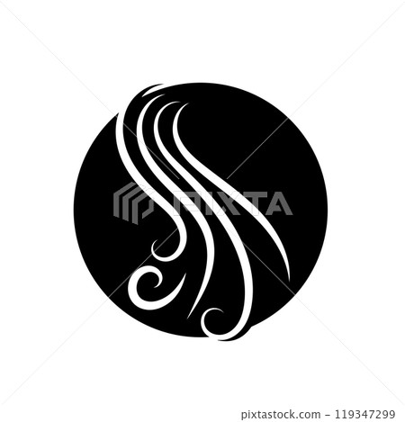 Hair Logo Vector Art  Icons  and Graphics 119347299