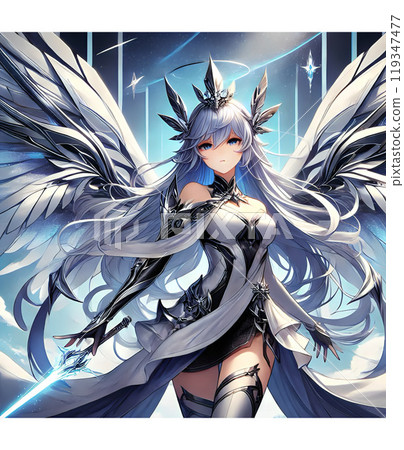 Valkyrie: Silver-haired warrior 119347477