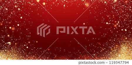 Sparkly red Christmas background Shiny background Sparkly red Christmas background Shiny background 119347794