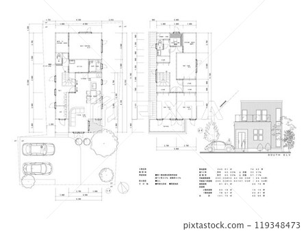 House 30 tsubo plan 4LDK 3LDK House 30 tsubo plan 4LDK 3LDK 119348473