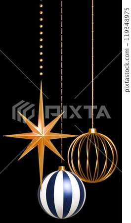 3D素材_聖誕飾品 3D素材_聖誕飾品 119348975