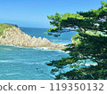 Jodogahama Beach and Pine Trees 119350132