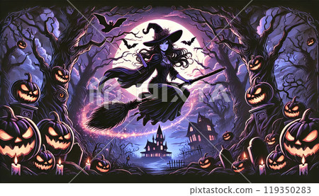 萬聖節女巫 萬聖節女巫 119350283