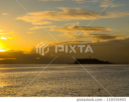 江之島染上了黃昏 119350403
