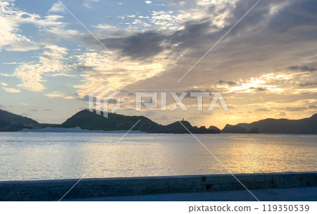 慶良間群島座間味島的夜景 慶良間群島座間味島的夜景 119350539