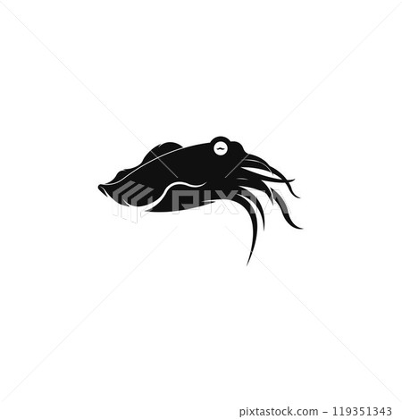 Squid logo vector template 119351343