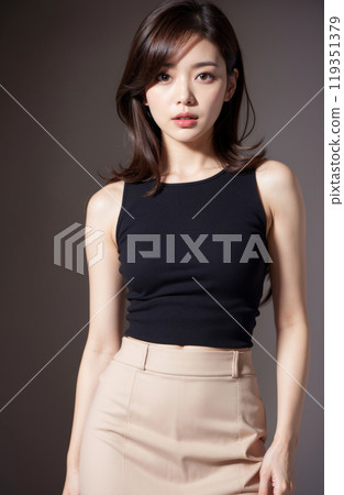 AI生成圖像[人物]年輕女子 119351379