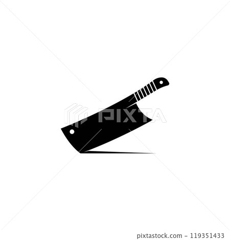 Knife Icon Vector Illustration design template 119351433