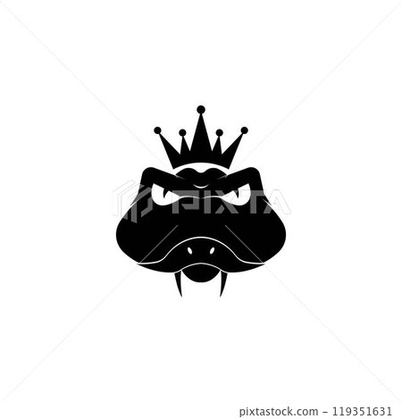 Snake logo vector template 119351631