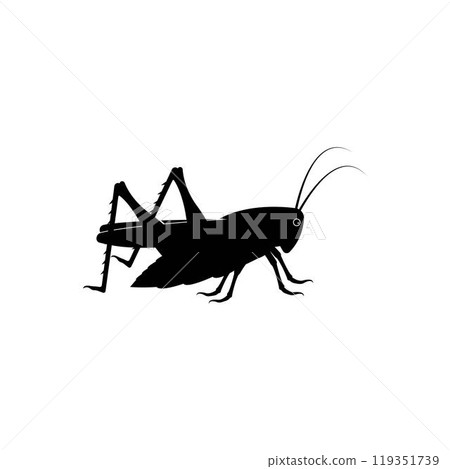 Grasshopper Logo Template vector icon Grasshopper Logo Template vector icon 119351739