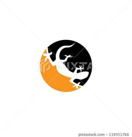 Lizard logo design vector template 119351768