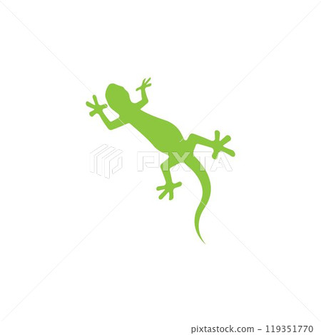 Lizard logo design vector template 119351770