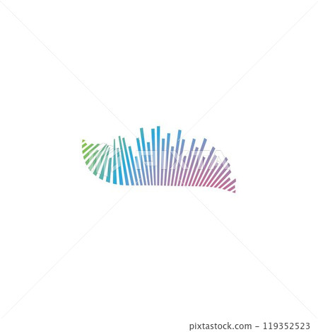 sound wave ilustration logo vector sound wave ilustration logo vector 119352523