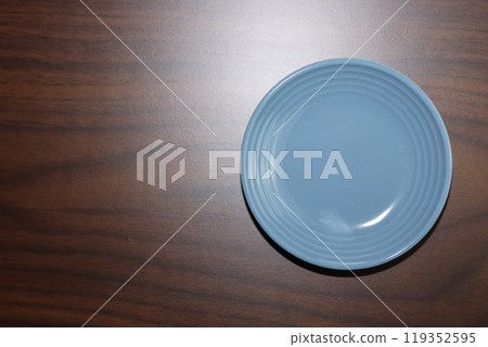 Plates on the table 119352595