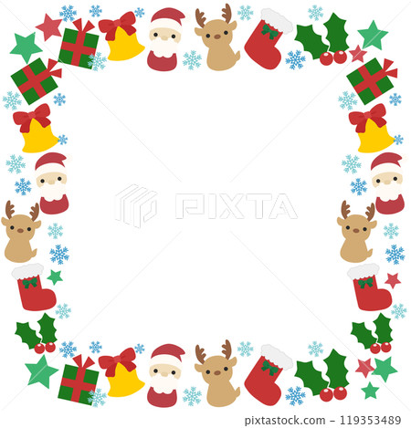 Christmas frame 119353489