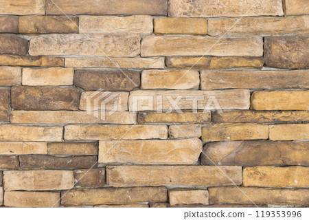 Stone-stacked wall Stone-stacked wall 119353996