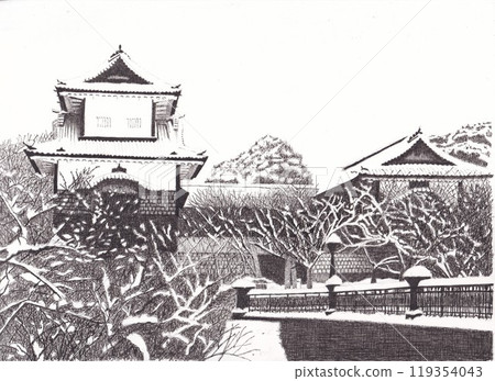 雪的金澤城堡 雪的金澤城堡 119354043