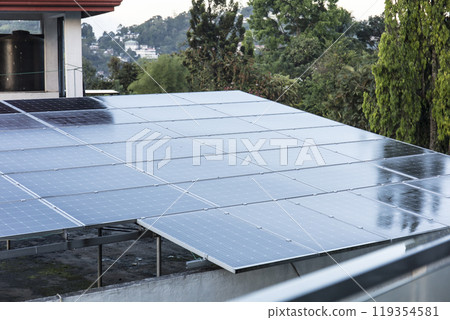 solar panels, solar power station 119354581