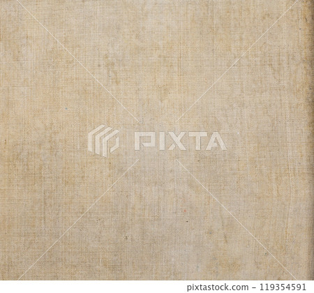 Very old fabric is spoiled by time. top view. close-up 119354591