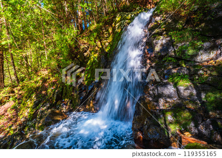 [Nagano Prefecture] Atera Valley, Rokudan Falls 119355165