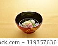 日式碗裡的湯 119357636