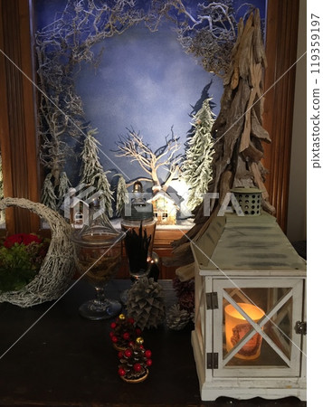 Christmas composition indoor 119359197