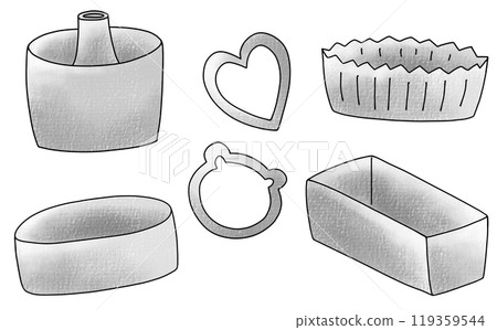 寬鬆簡單的糖果模具套裝模擬風格 寬鬆簡單的糖果模具套裝模擬風格 119359544