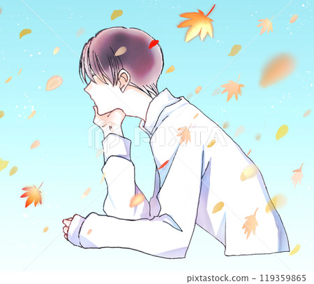 多愁善感的人落葉 119359865