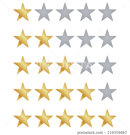 排名星級插圖集 119359867