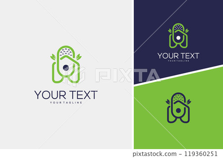 Healthy house physical therapy icon logo design vector template 119360251