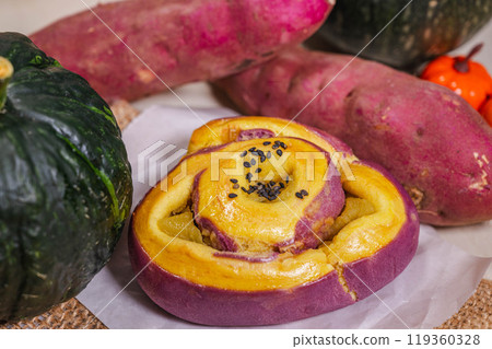 Sweet potato bread Sweet potato bread 119360328