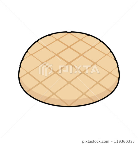 哈密瓜麵包圖標 119360353