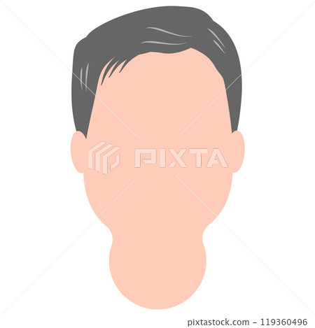 Simple male icon Office worker illustration Simple male icon Office worker illustration 119360496