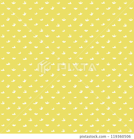 Seamless flower and leaf pattern, floral vector background 119360506