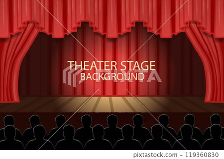 Theater scene background 119360830