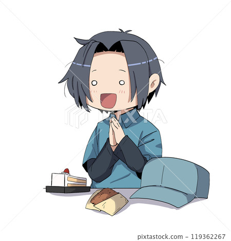 Christmas lonely worker Christmas lonely worker 119362267