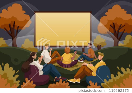 Open air cinema Open air cinema 119362375