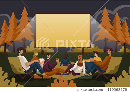 Open air cinema Open air cinema 119362376