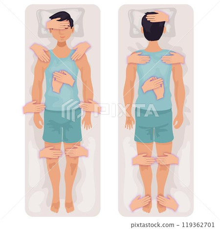Reiki therapy concept 119362701