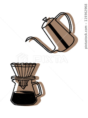 Coffee drip Coffee drip 119362968